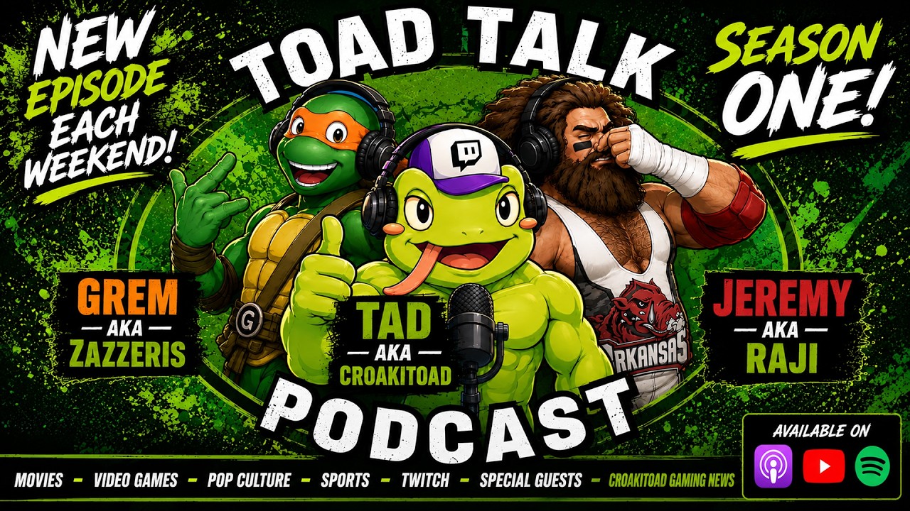 Toad Talk Podcast banner