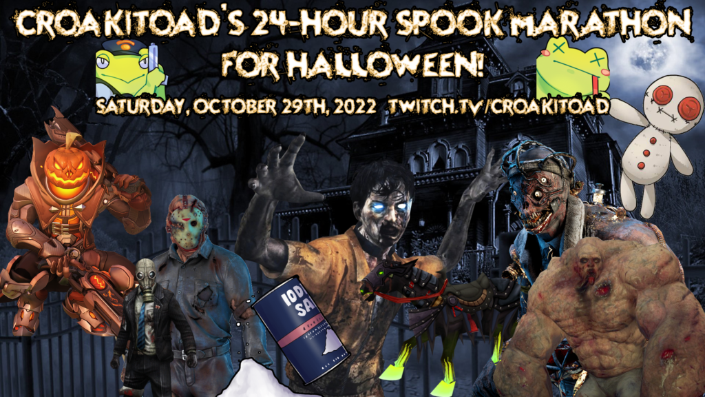 2022 24-Hour Croaktober Halloween Marathon