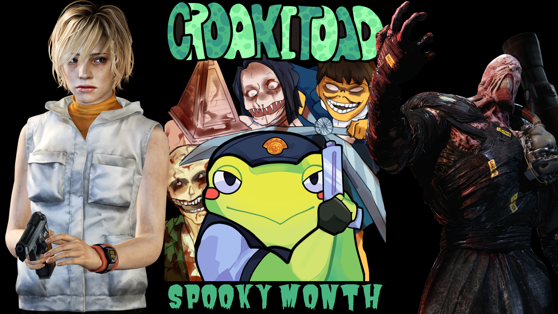 Croaktober Halloween Horror 2022 Twitch Montage