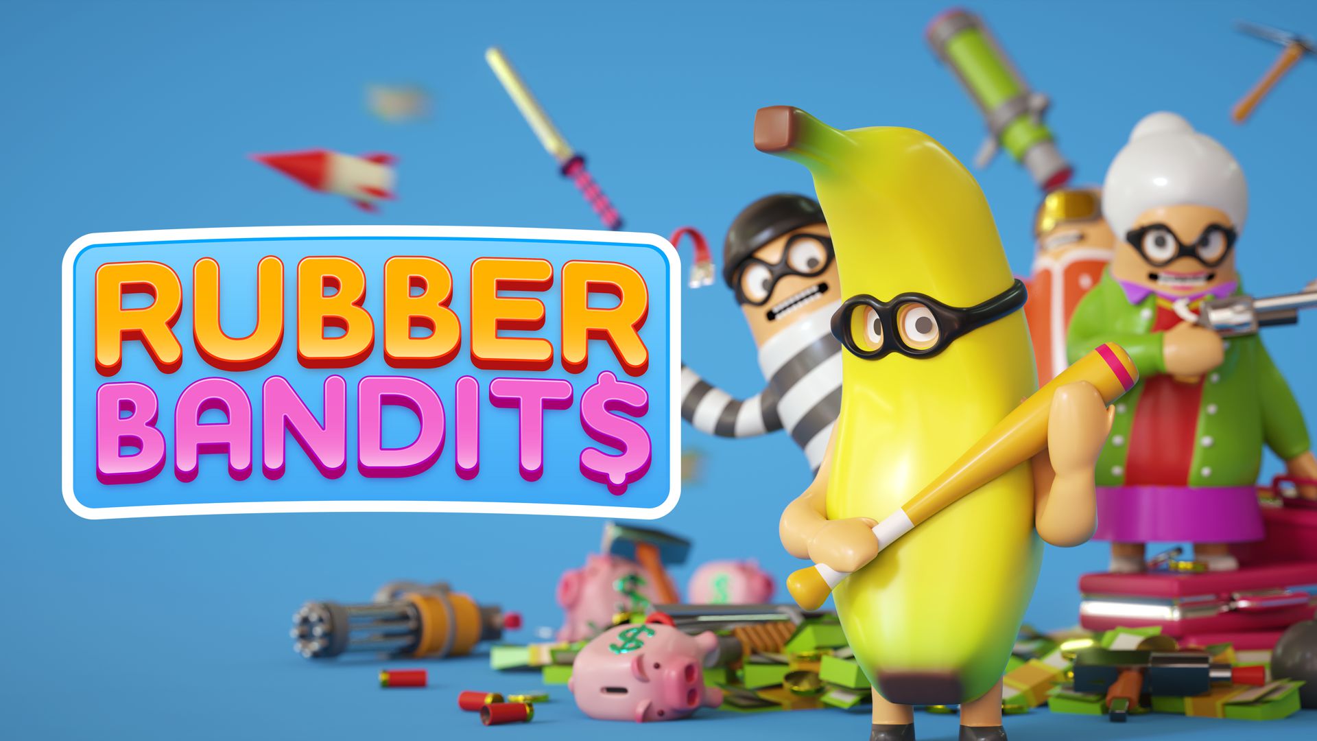 Let’s Play Rubber Bandits (100% Achievements Run)